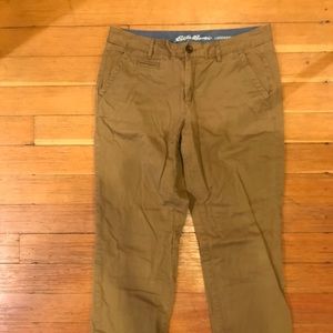 Eddie bauer flannel lined pants